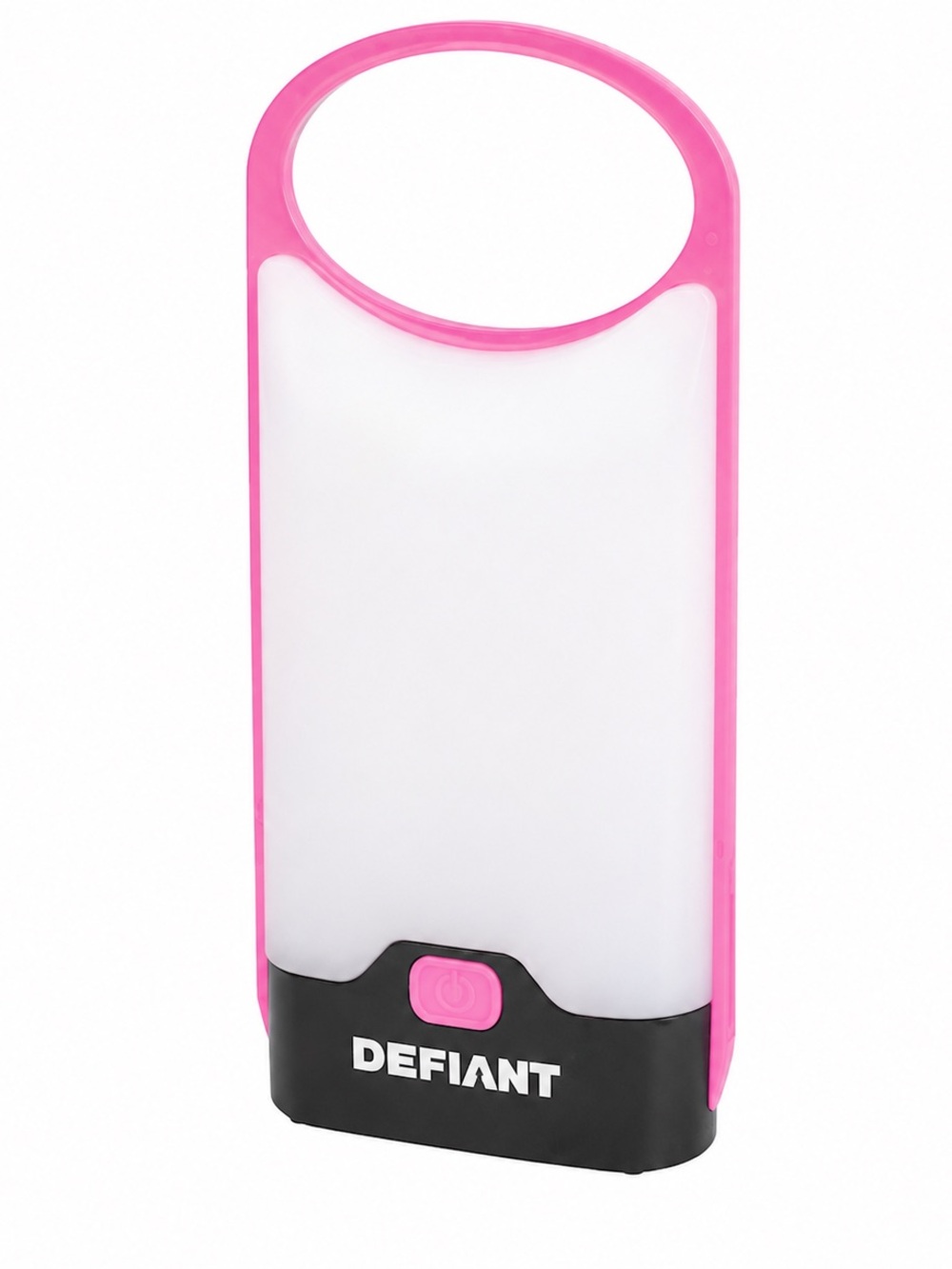 Pink LED Rechargeable Lantern - Portable Clip Light